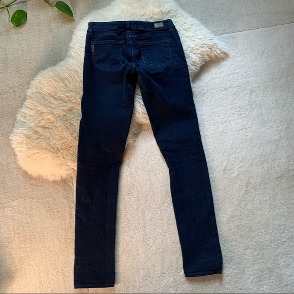 PAIGE Peg Skinny Dark Wash Stretch Jeans 26 - Picture 9 of 10